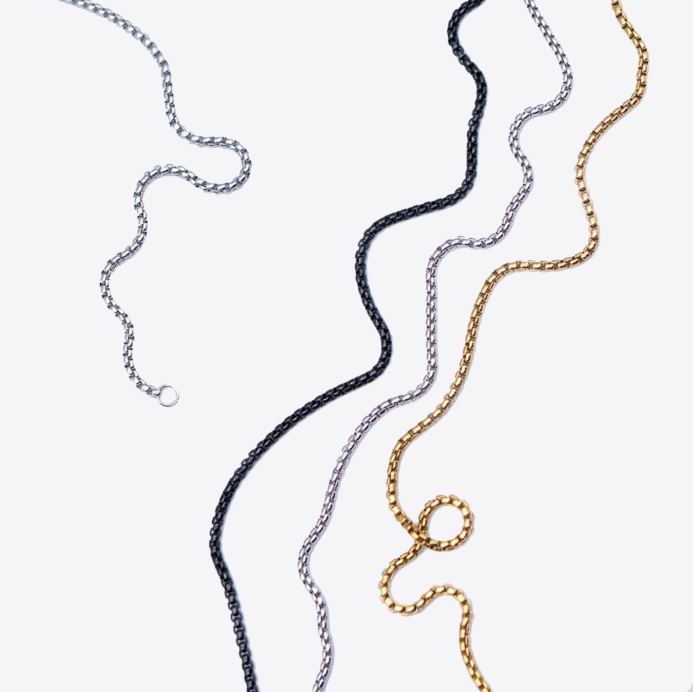 Stainless steel PVD chain